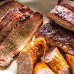 BBQ brisket, sausage and ribs at Dyer's Bar-B-Que in Amarillo, Texas