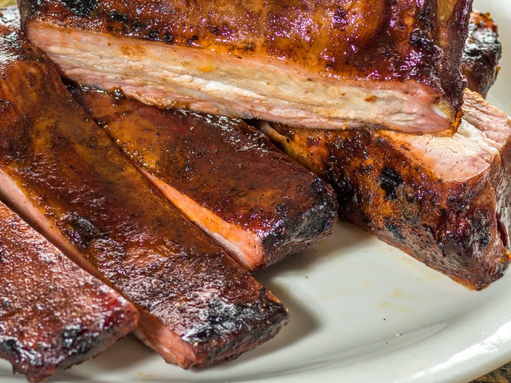 Ribs at Dyer's Bar-B-Que in Amarillo, Texas