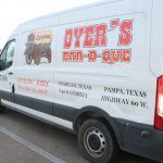 Dyer's BBQ Catering Van. BBQ in Amarillo
