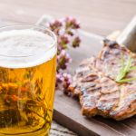 beer to drink with ribeye. Dyer's BBQ in Amarillo Texas
