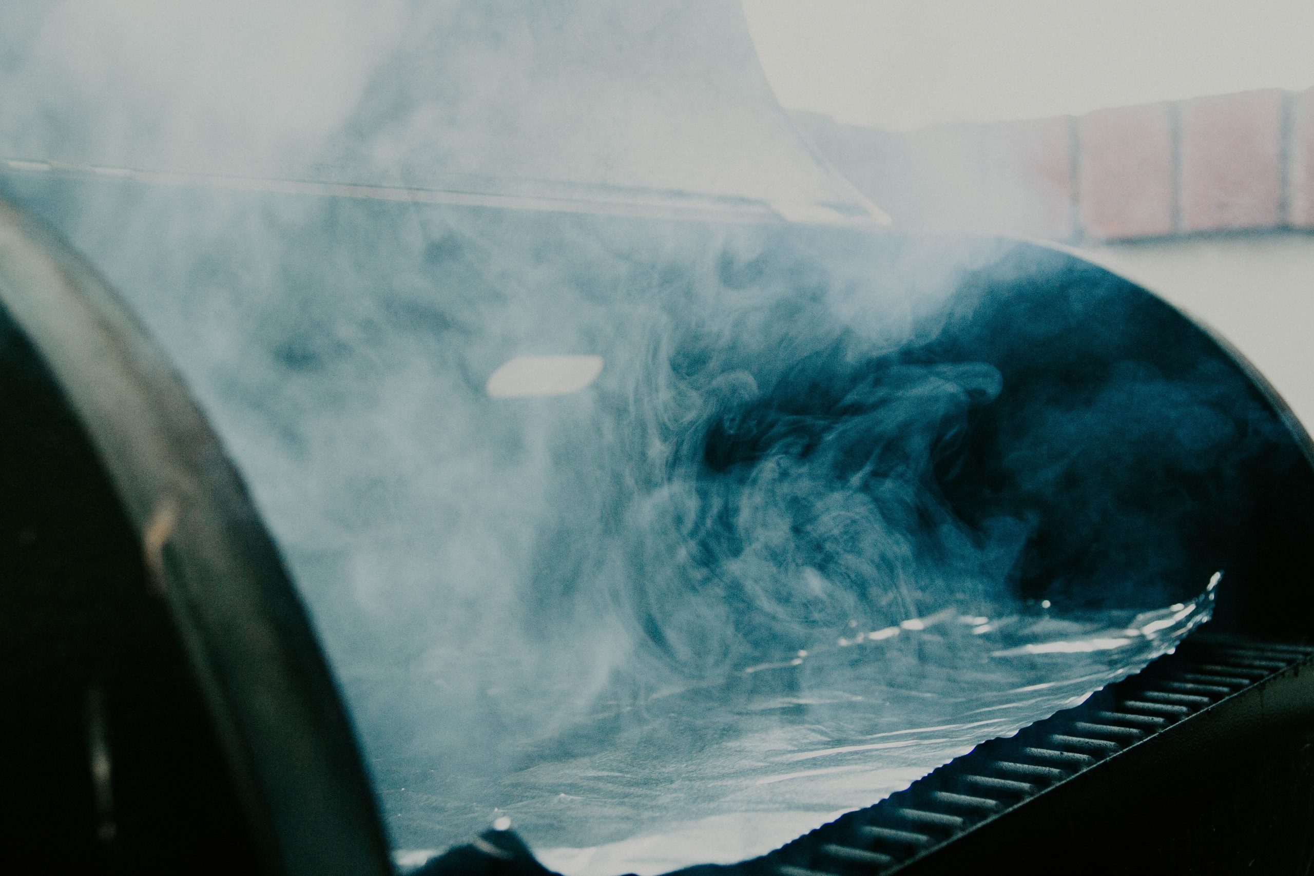 smoking meat